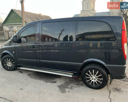 Черный Мерседес Вито, объемом двигателя 2.15 л и пробегом 46 тыс. км за 7299 $, фото 4 на Automoto.ua
