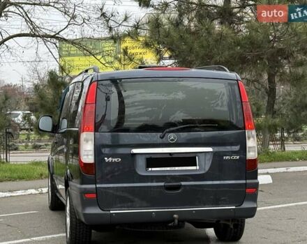 Черный Мерседес Вито, объемом двигателя 2.15 л и пробегом 300 тыс. км за 7300 $, фото 10 на Automoto.ua