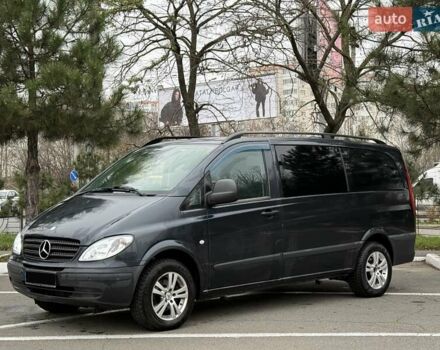 Черный Мерседес Вито, объемом двигателя 2.15 л и пробегом 300 тыс. км за 7300 $, фото 6 на Automoto.ua