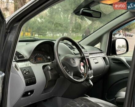 Черный Мерседес Вито, объемом двигателя 2.15 л и пробегом 300 тыс. км за 7300 $, фото 12 на Automoto.ua