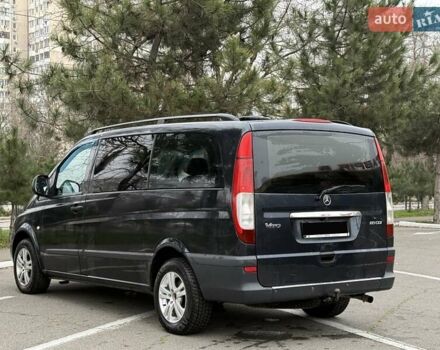 Черный Мерседес Вито, объемом двигателя 2.15 л и пробегом 300 тыс. км за 7300 $, фото 8 на Automoto.ua