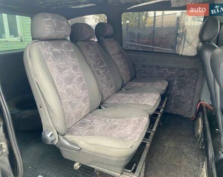 Черный Мерседес Вито, объемом двигателя 2.15 л и пробегом 268 тыс. км за 6490 $, фото 9 на Automoto.ua