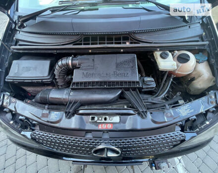 Черный Мерседес Вито, объемом двигателя 2.15 л и пробегом 273 тыс. км за 14200 $, фото 29 на Automoto.ua