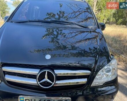 Черный Мерседес Вито, объемом двигателя 2.99 л и пробегом 396 тыс. км за 16000 $, фото 21 на Automoto.ua