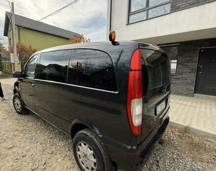 Черный Мерседес Вито, объемом двигателя 2.15 л и пробегом 309 тыс. км за 8500 $, фото 3 на Automoto.ua