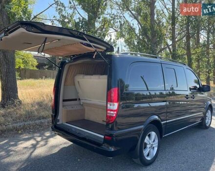 Черный Мерседес Вито, объемом двигателя 2.99 л и пробегом 396 тыс. км за 16000 $, фото 16 на Automoto.ua