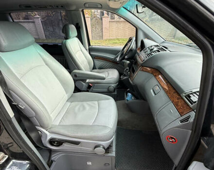 Черный Мерседес Вито, объемом двигателя 2.15 л и пробегом 309 тыс. км за 8500 $, фото 7 на Automoto.ua