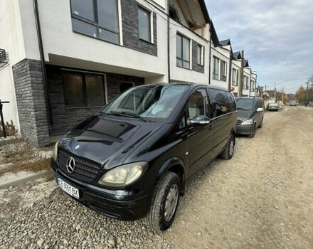 Черный Мерседес Вито, объемом двигателя 2.15 л и пробегом 309 тыс. км за 8500 $, фото 1 на Automoto.ua