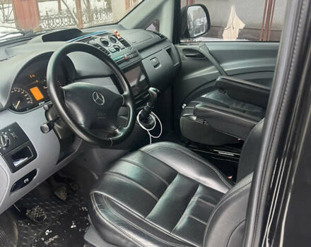 Чорний Мерседес Віто, об'ємом двигуна 2.15 л та пробігом 480 тис. км за 9100 $, фото 12 на Automoto.ua