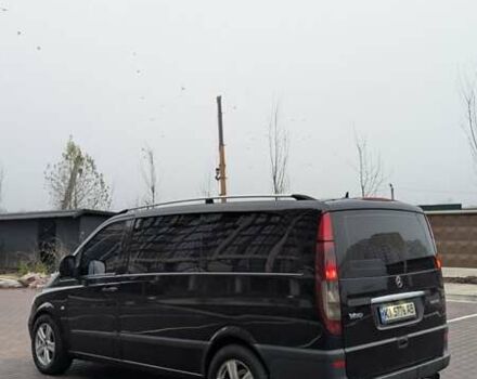 Черный Мерседес Вито, объемом двигателя 2.15 л и пробегом 565 тыс. км за 9000 $, фото 4 на Automoto.ua