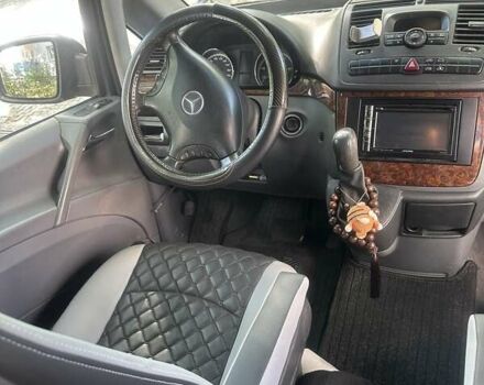 Чорний Мерседес Віто, об'ємом двигуна 3 л та пробігом 445 тис. км за 14172 $, фото 6 на Automoto.ua