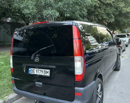 Черный Мерседес Вито, объемом двигателя 3 л и пробегом 453 тыс. км за 13000 $, фото 2 на Automoto.ua