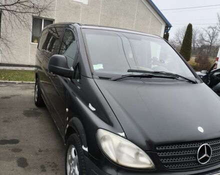 Чорний Мерседес Віто, об'ємом двигуна 2.1 л та пробігом 265 тис. км за 9000 $, фото 2 на Automoto.ua
