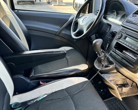 Черный Мерседес Вито, объемом двигателя 2.1 л и пробегом 400 тыс. км за 7600 $, фото 7 на Automoto.ua