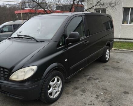 Чорний Мерседес Віто, об'ємом двигуна 2.1 л та пробігом 265 тис. км за 9000 $, фото 1 на Automoto.ua