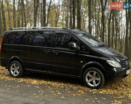 Черный Мерседес Вито, объемом двигателя 2.15 л и пробегом 330 тыс. км за 11600 $, фото 16 на Automoto.ua