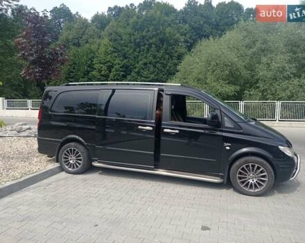 Черный Мерседес Вито, объемом двигателя 2.15 л и пробегом 365 тыс. км за 12500 $, фото 22 на Automoto.ua