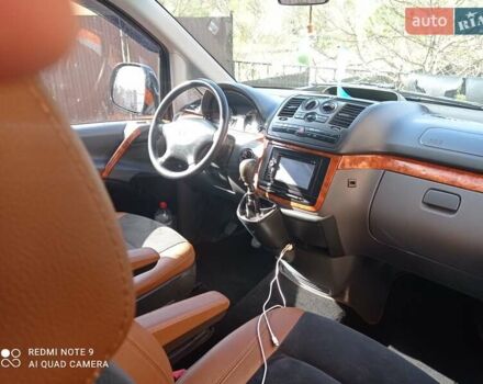 Черный Мерседес Вито, объемом двигателя 2.15 л и пробегом 365 тыс. км за 12500 $, фото 18 на Automoto.ua