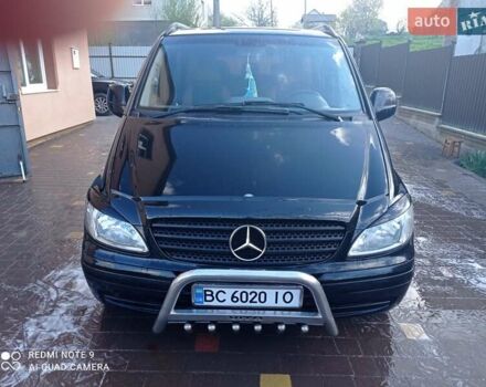 Черный Мерседес Вито, объемом двигателя 2.15 л и пробегом 365 тыс. км за 12500 $, фото 3 на Automoto.ua