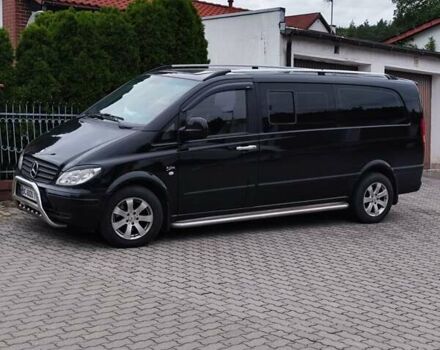 Черный Мерседес Вито, объемом двигателя 2.15 л и пробегом 365 тыс. км за 12500 $, фото 8 на Automoto.ua