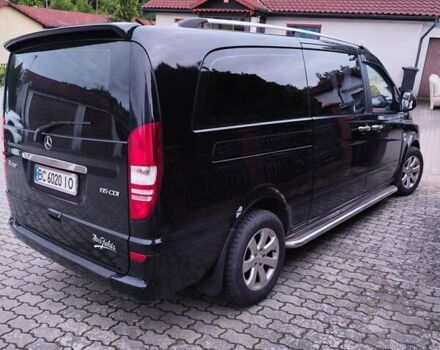 Черный Мерседес Вито, объемом двигателя 2.15 л и пробегом 365 тыс. км за 12500 $, фото 9 на Automoto.ua