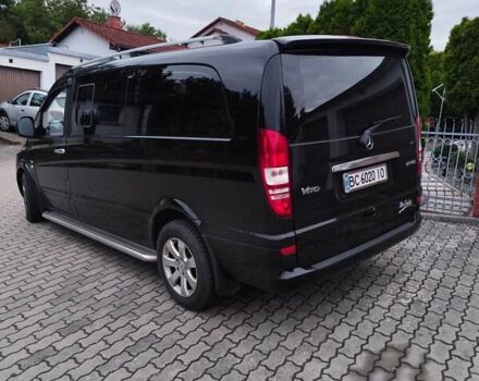 Черный Мерседес Вито, объемом двигателя 2.15 л и пробегом 365 тыс. км за 12500 $, фото 6 на Automoto.ua