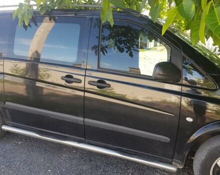 Черный Мерседес Вито, объемом двигателя 2.2 л и пробегом 999 тыс. км за 9500 $, фото 10 на Automoto.ua