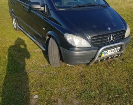 Черный Мерседес Вито, объемом двигателя 2.2 л и пробегом 999 тыс. км за 9500 $, фото 52 на Automoto.ua