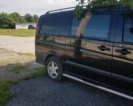 Черный Мерседес Вито, объемом двигателя 2.2 л и пробегом 999 тыс. км за 9500 $, фото 11 на Automoto.ua