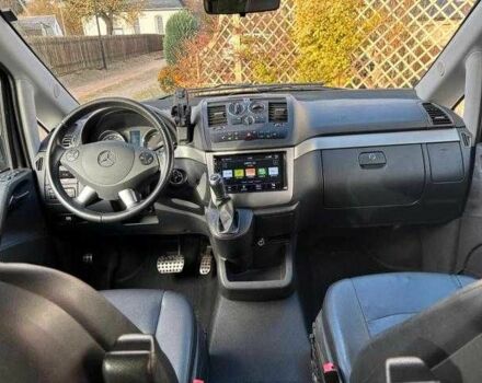 Черный Мерседес Вито, объемом двигателя 3 л и пробегом 240 тыс. км за 9100 $, фото 11 на Automoto.ua