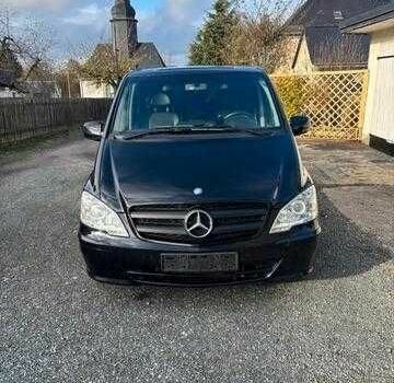 Черный Мерседес Вито, объемом двигателя 3 л и пробегом 240 тыс. км за 9100 $, фото 3 на Automoto.ua