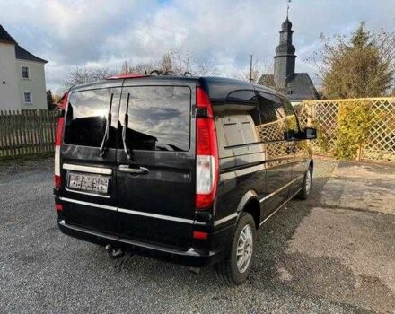 Черный Мерседес Вито, объемом двигателя 3 л и пробегом 240 тыс. км за 9100 $, фото 4 на Automoto.ua