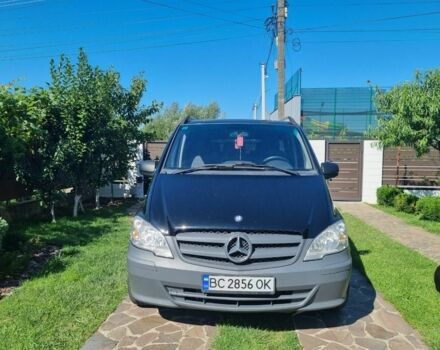 Черный Мерседес Вито, объемом двигателя 2.1 л и пробегом 460 тыс. км за 11999 $, фото 7 на Automoto.ua