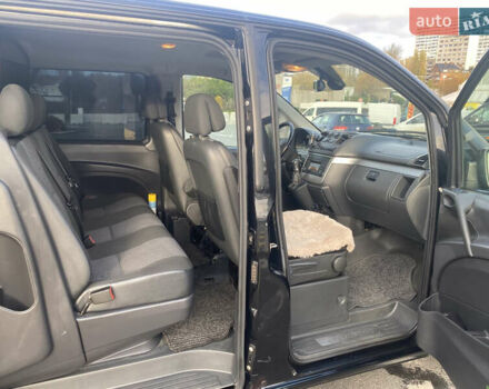 Черный Мерседес Вито, объемом двигателя 2.14 л и пробегом 255 тыс. км за 10900 $, фото 23 на Automoto.ua