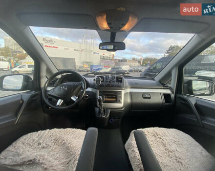 Черный Мерседес Вито, объемом двигателя 2.14 л и пробегом 255 тыс. км за 10900 $, фото 5 на Automoto.ua