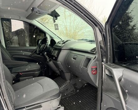 Черный Мерседес Вито, объемом двигателя 2.2 л и пробегом 350 тыс. км за 14900 $, фото 14 на Automoto.ua