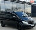 Черный Мерседес Вито, объемом двигателя 2.2 л и пробегом 215 тыс. км за 15700 $, фото 1 на Automoto.ua