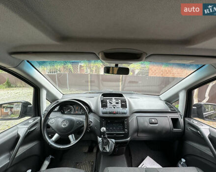 Черный Мерседес Вито, объемом двигателя 2.14 л и пробегом 325 тыс. км за 15300 $, фото 10 на Automoto.ua