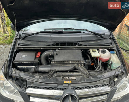 Черный Мерседес Вито, объемом двигателя 2.14 л и пробегом 325 тыс. км за 15300 $, фото 11 на Automoto.ua