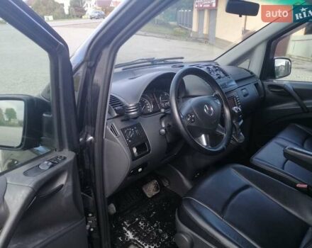 Чорний Мерседес Віто, об'ємом двигуна 2.2 л та пробігом 190 тис. км за 14950 $, фото 17 на Automoto.ua