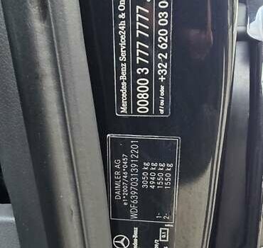 Черный Мерседес Вито, объемом двигателя 2.14 л и пробегом 348 тыс. км за 18000 $, фото 25 на Automoto.ua