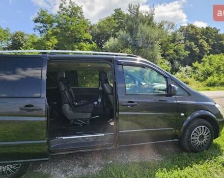 Черный Мерседес Вито, объемом двигателя 2.1 л и пробегом 220 тыс. км за 12500 $, фото 7 на Automoto.ua