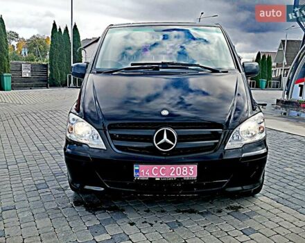 Чорний Мерседес Віто, об'ємом двигуна 2.2 л та пробігом 199 тис. км за 14950 $, фото 1 на Automoto.ua