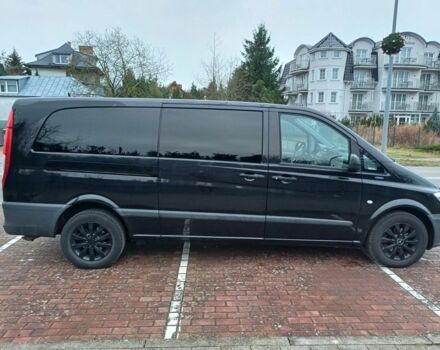 Черный Мерседес Вито, объемом двигателя 2.2 л и пробегом 221 тыс. км за 8200 $, фото 6 на Automoto.ua