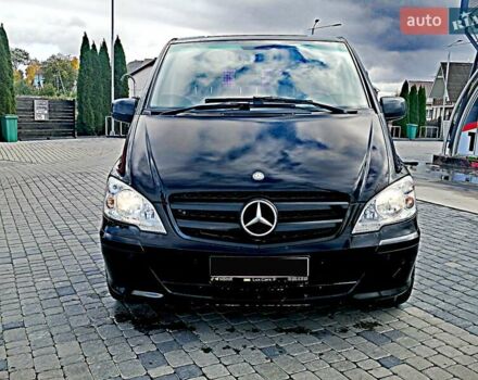 Чорний Мерседес Віто, об'ємом двигуна 2.2 л та пробігом 190 тис. км за 14950 $, фото 2 на Automoto.ua