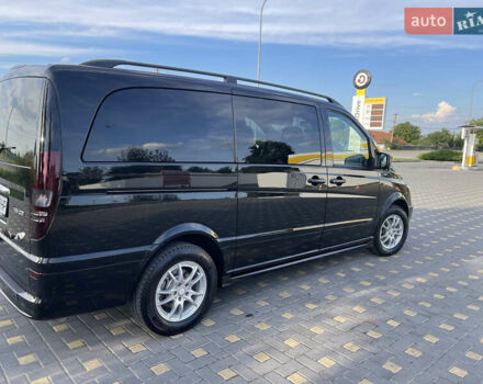 Черный Мерседес Вито, объемом двигателя 2.14 л и пробегом 173 тыс. км за 19200 $, фото 1 на Automoto.ua