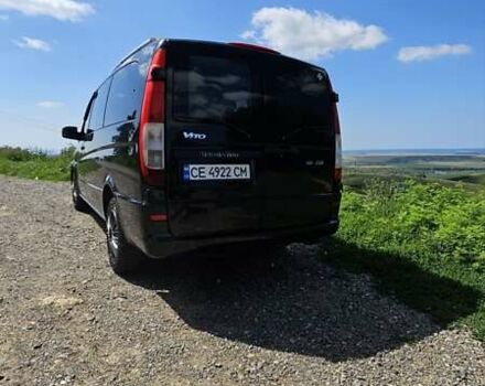 Черный Мерседес Вито, объемом двигателя 2.1 л и пробегом 220 тыс. км за 12500 $, фото 8 на Automoto.ua