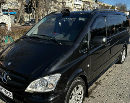 Чорний Мерседес Віто, об'ємом двигуна 2.2 л та пробігом 320 тис. км за 16900 $, фото 1 на Automoto.ua