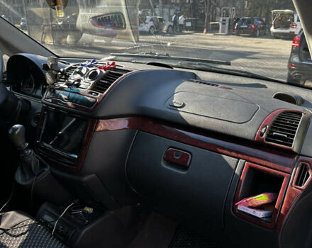 Чорний Мерседес Віто, об'ємом двигуна 2.2 л та пробігом 320 тис. км за 16900 $, фото 7 на Automoto.ua