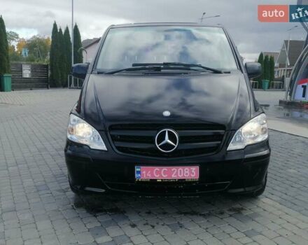 Чорний Мерседес Віто, об'ємом двигуна 2.2 л та пробігом 190 тис. км за 14950 $, фото 11 на Automoto.ua
